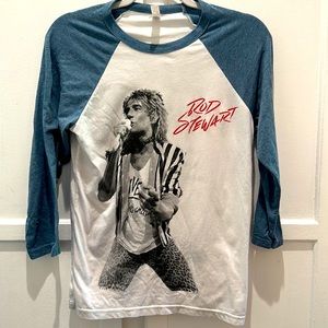 ROD STEWART TOURING baseball tee